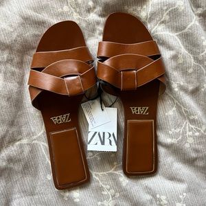 NWT Zara Sandals / Slides